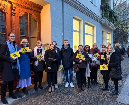 Stammtisch am 29.11.: Einblick in die Vielfalt der Berliner Kunstszene